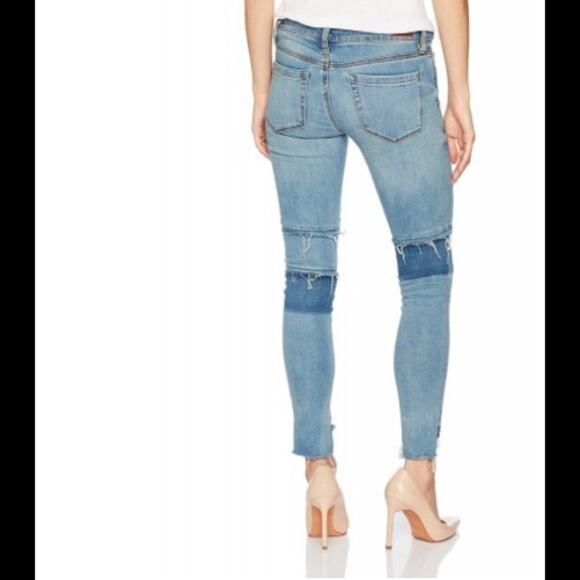 BlankNYC Skinny Classique Crop Patchwork F… - Picture 2 of 7